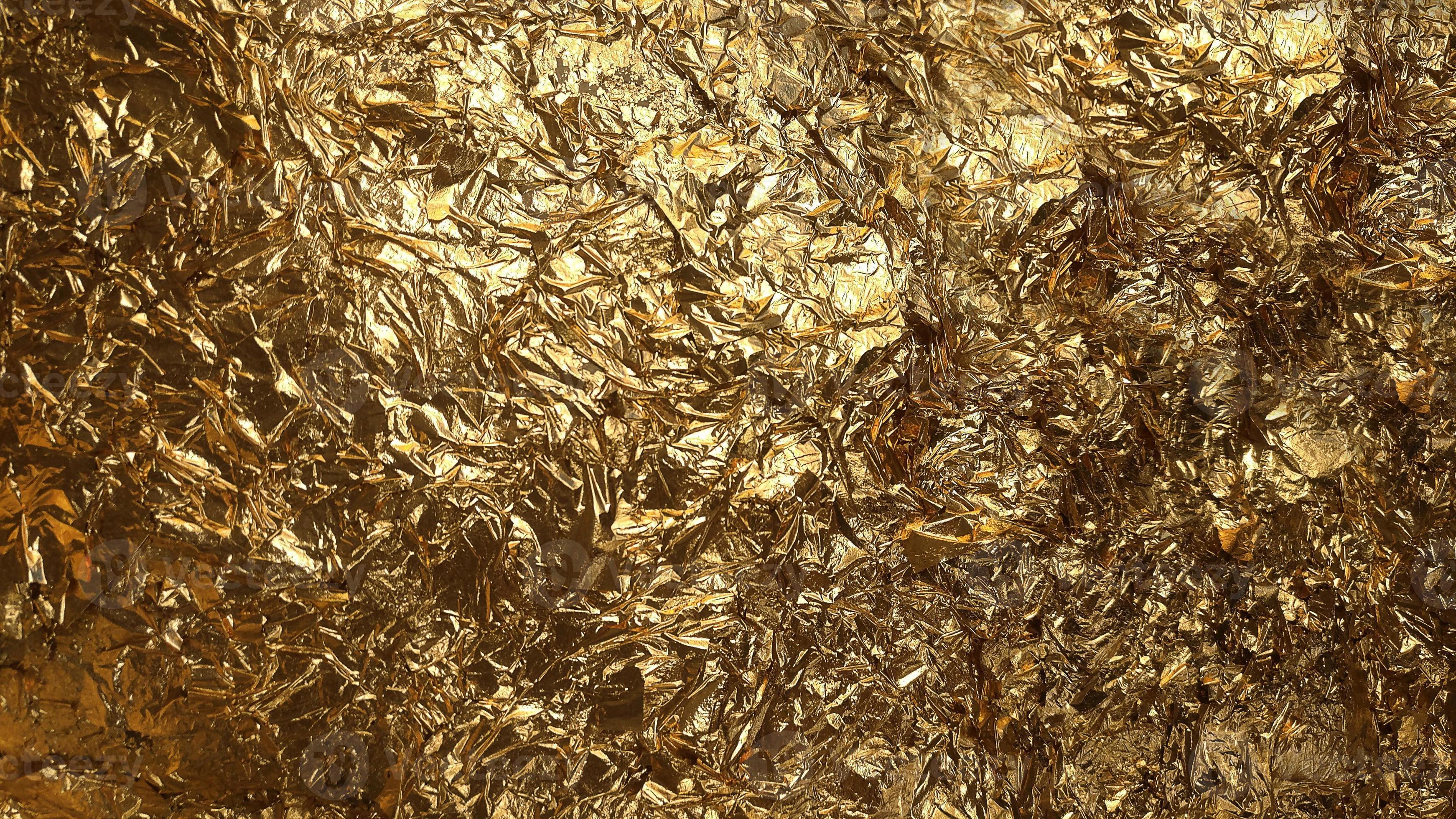 Texture de feuille d'or photo stock. Image du texture - 74122880