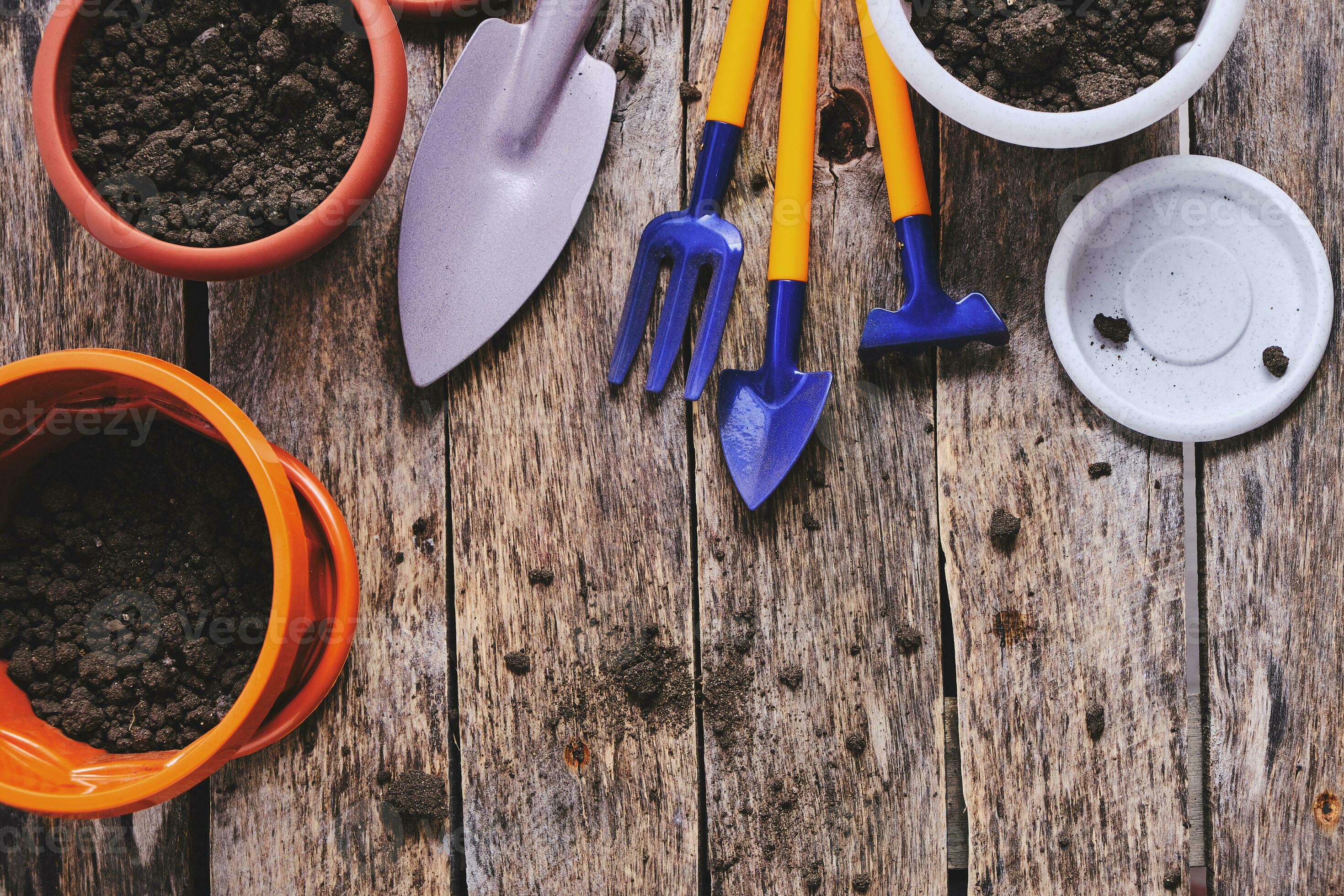 Ensemble d'outils de jardin râteau de jardin pelle