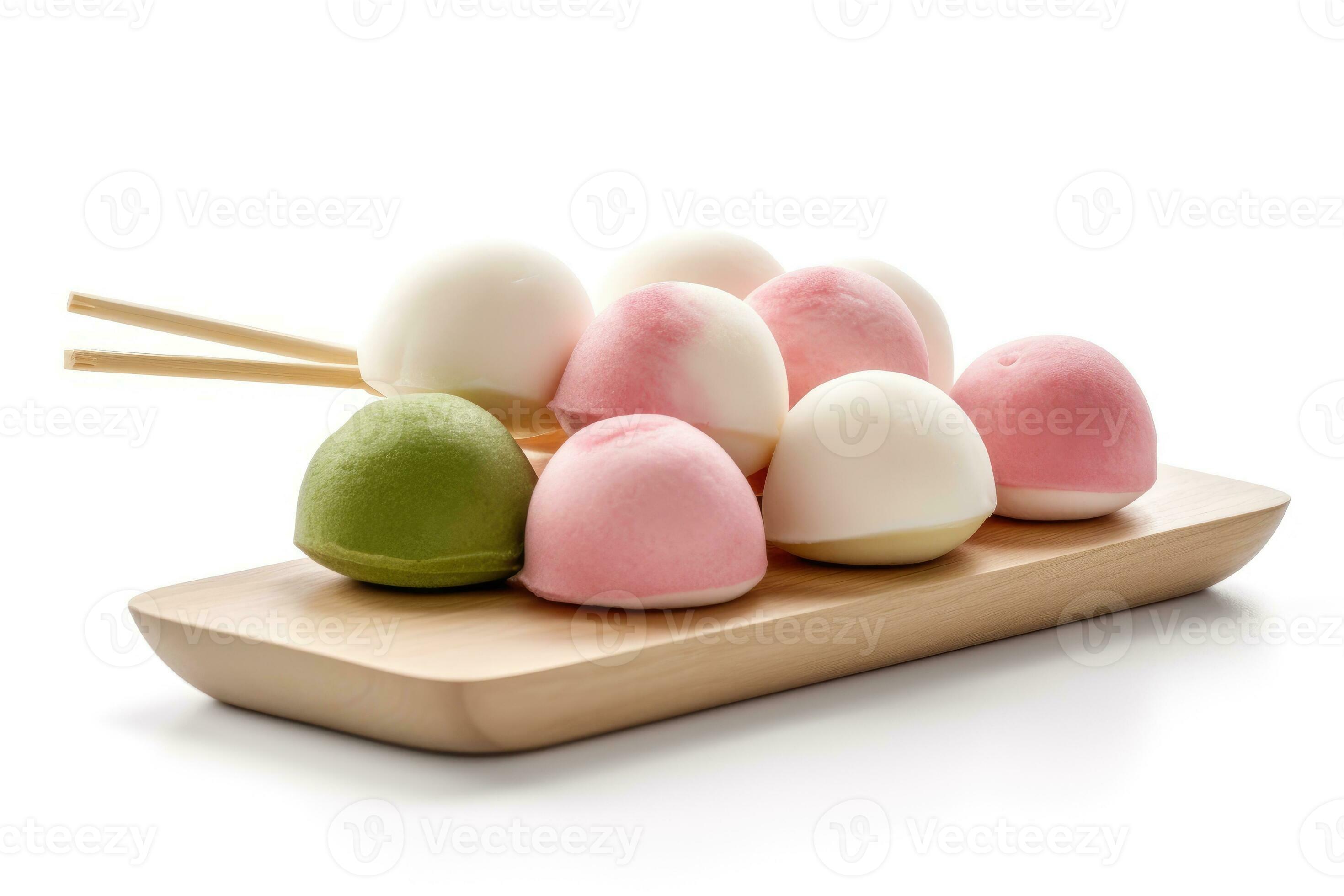Boulette Et Bonbon Japonais De Dango Image stock - Image du