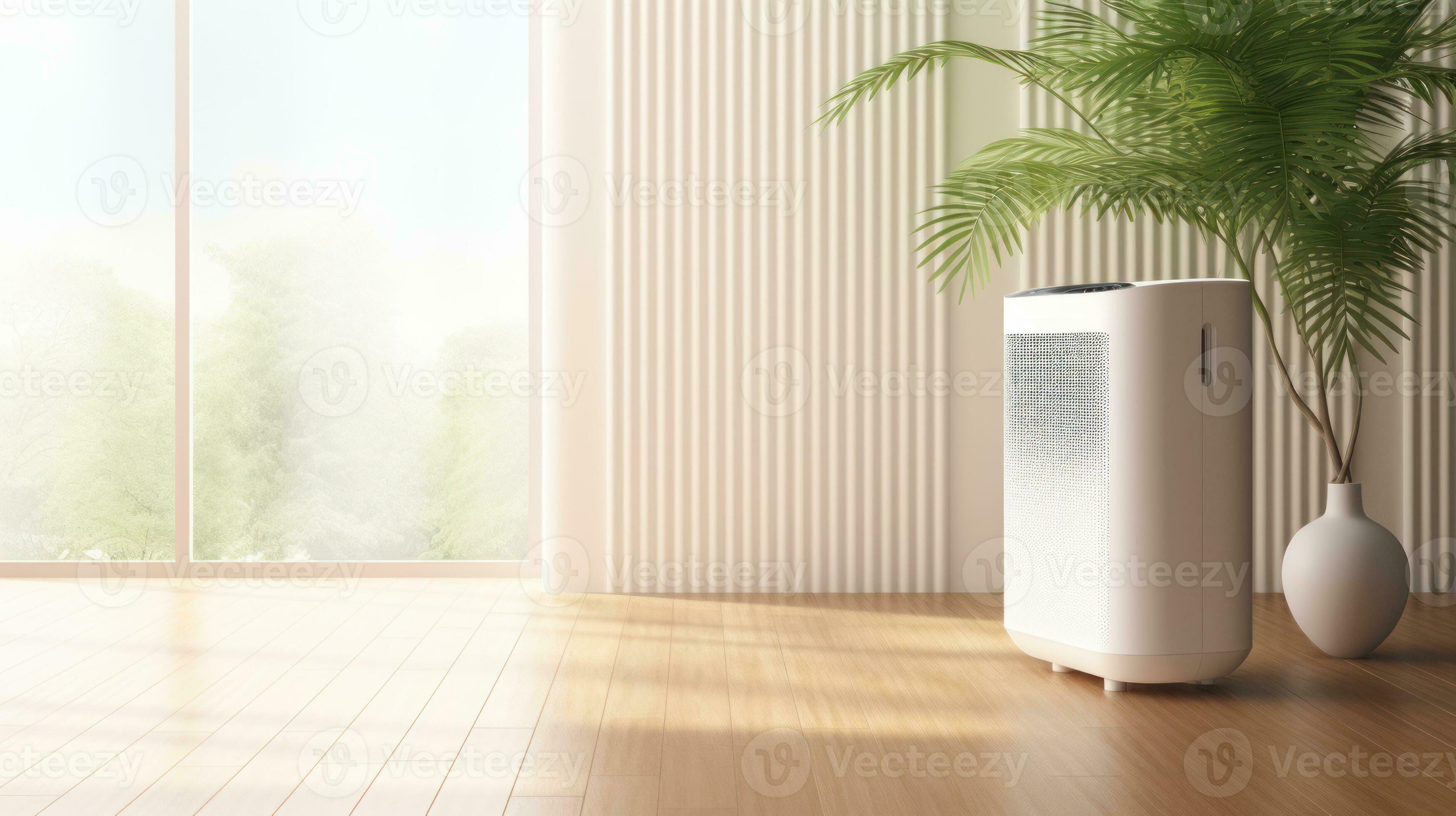 air purificateur, déshumidificateur dans chambre à coucher