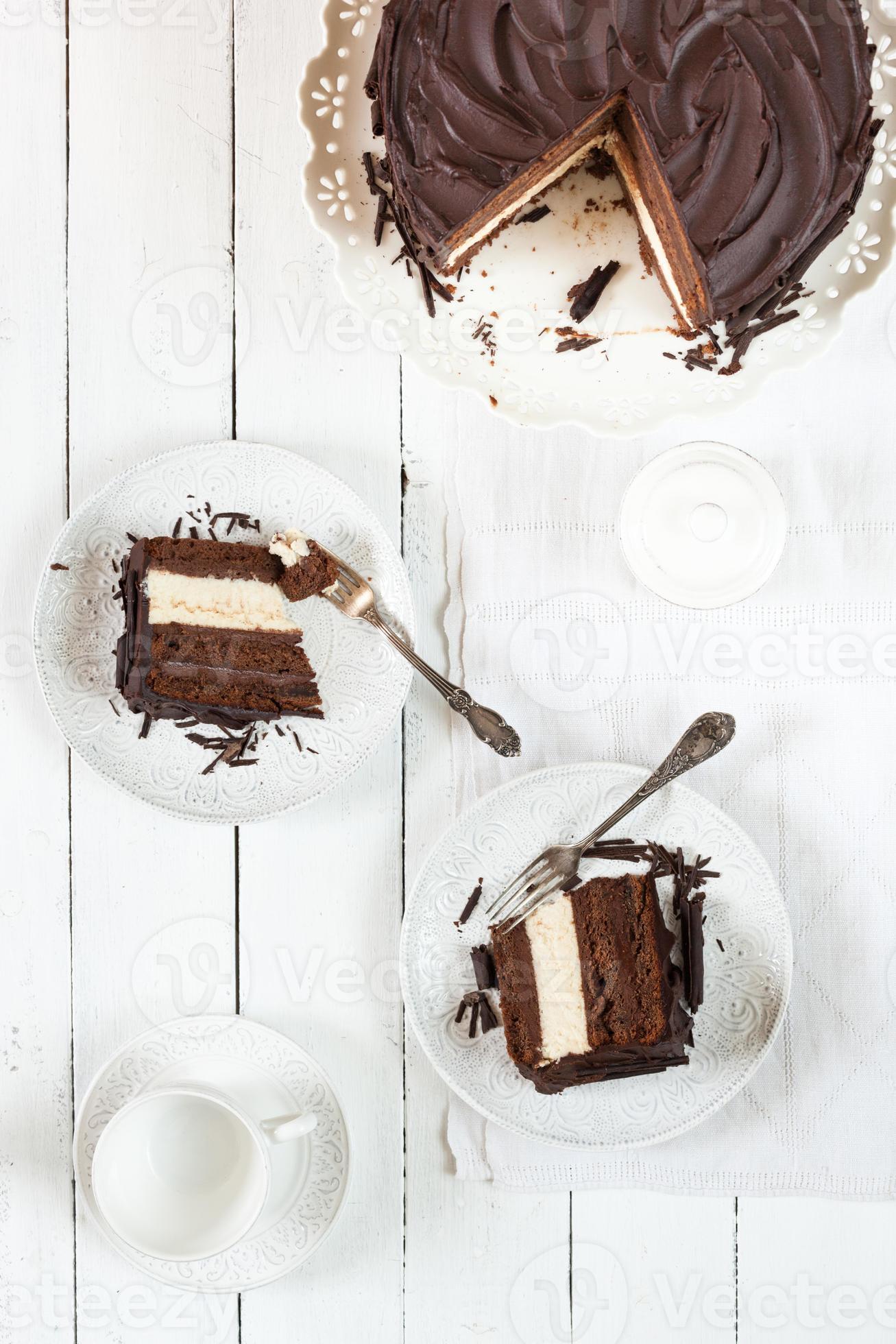 cheesecake au chocolat photo