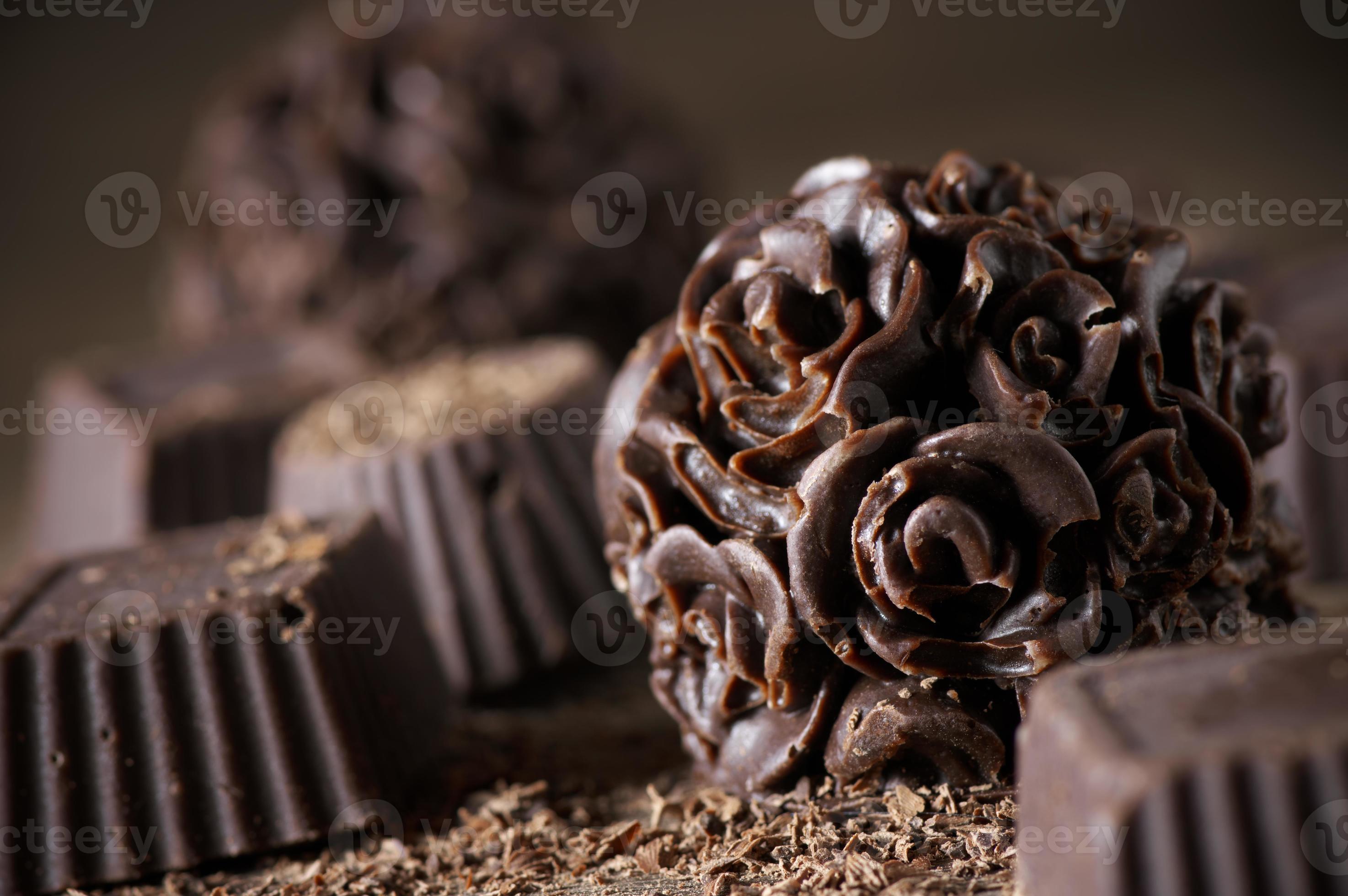 bonbons au chocolat maison photo