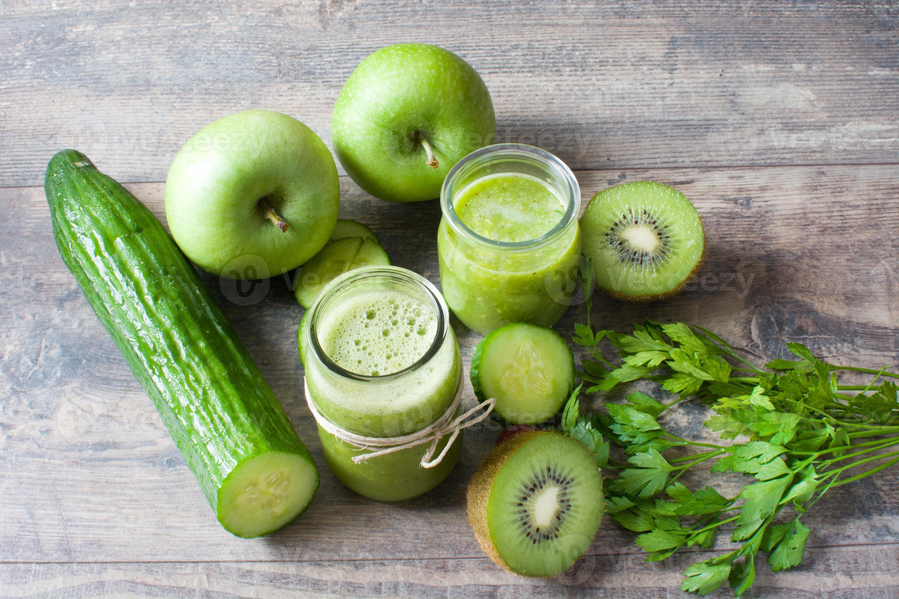 Smoothie Vert Kiwi au Concombre