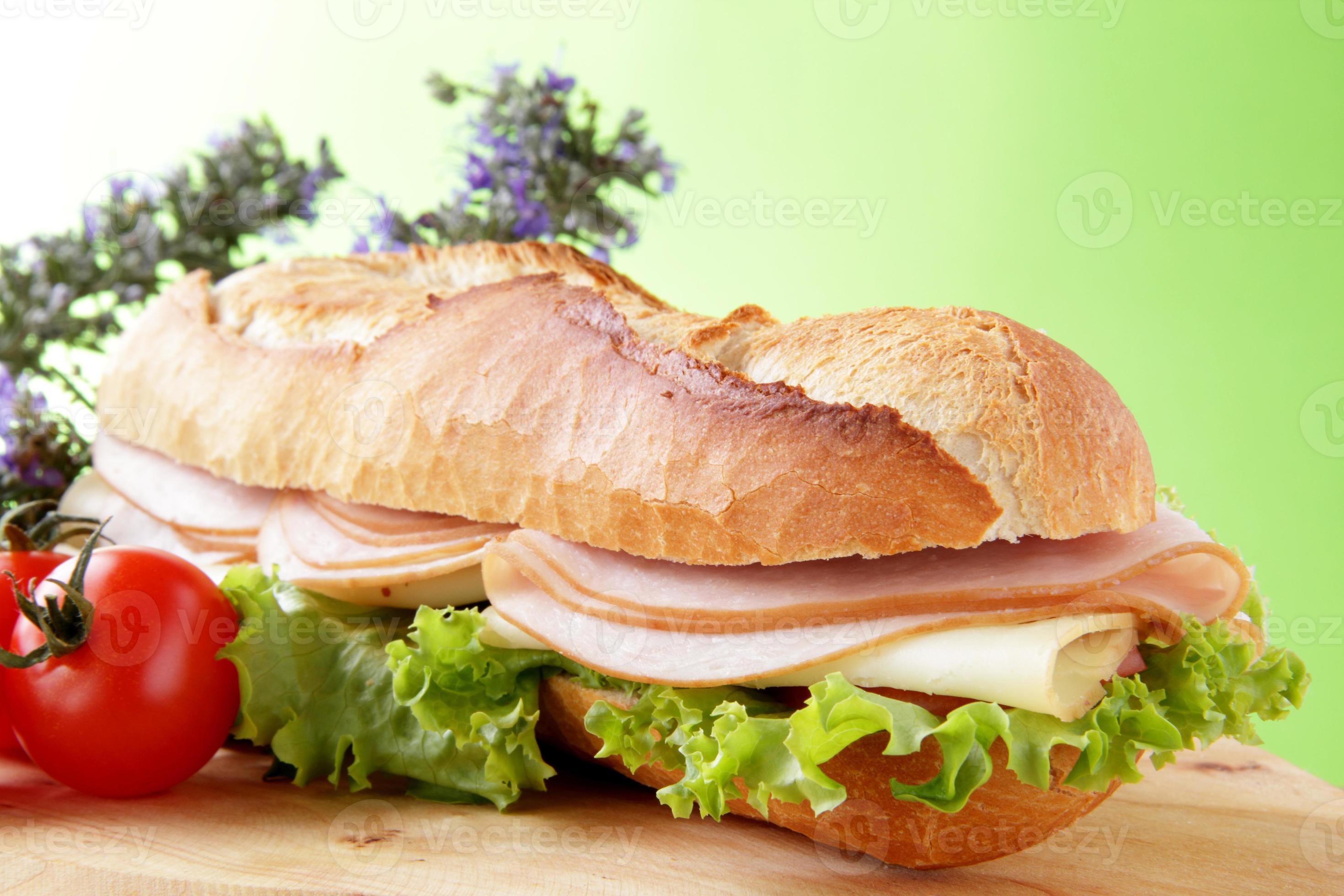 sandwich au salami photo