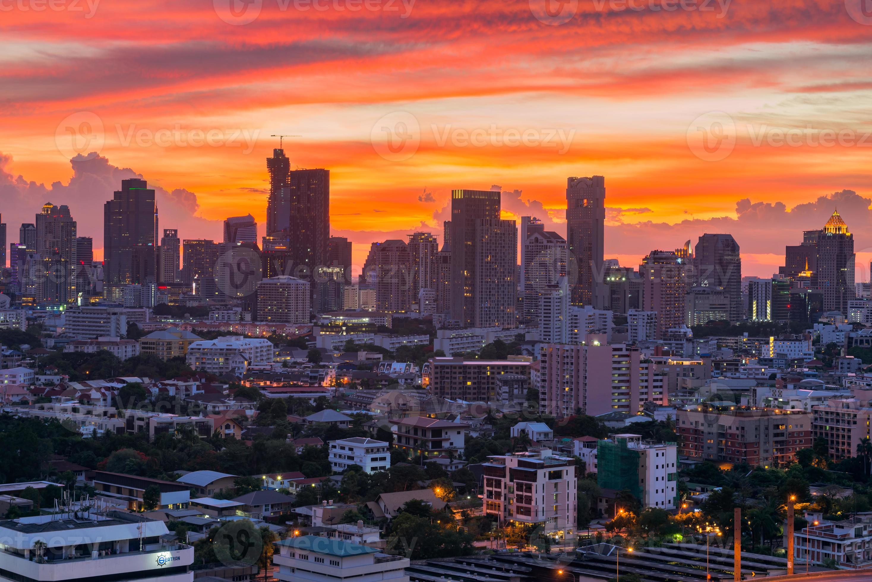 gratte-ciel bangkok ville thaïlande photo