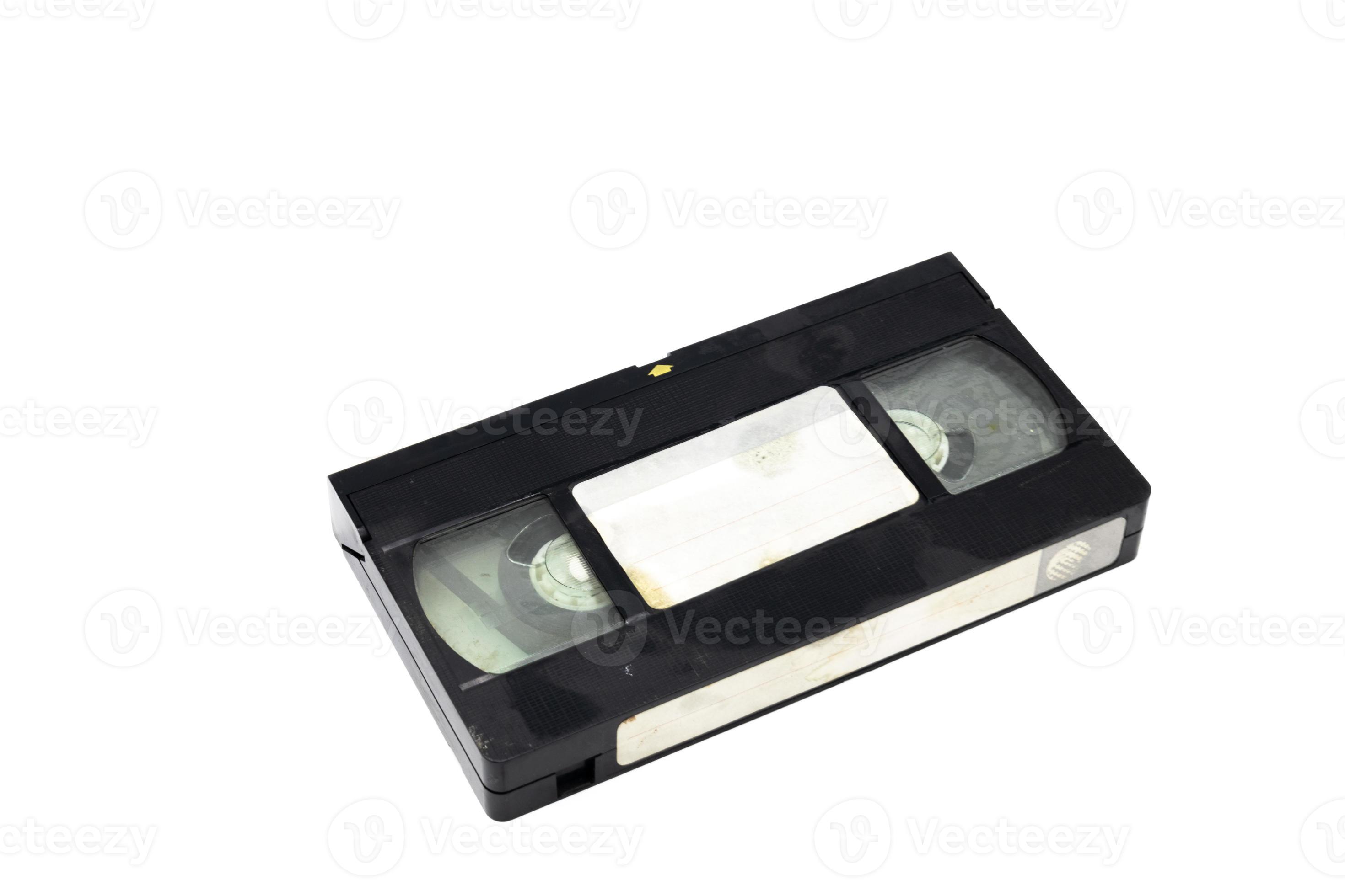 Vieux Vidéo Vhs Cassette De Nettoyage De Tête De Bande Isolée Sur Fond  Blanc Banque D'Images et Photos Libres De Droits. Image 13292862