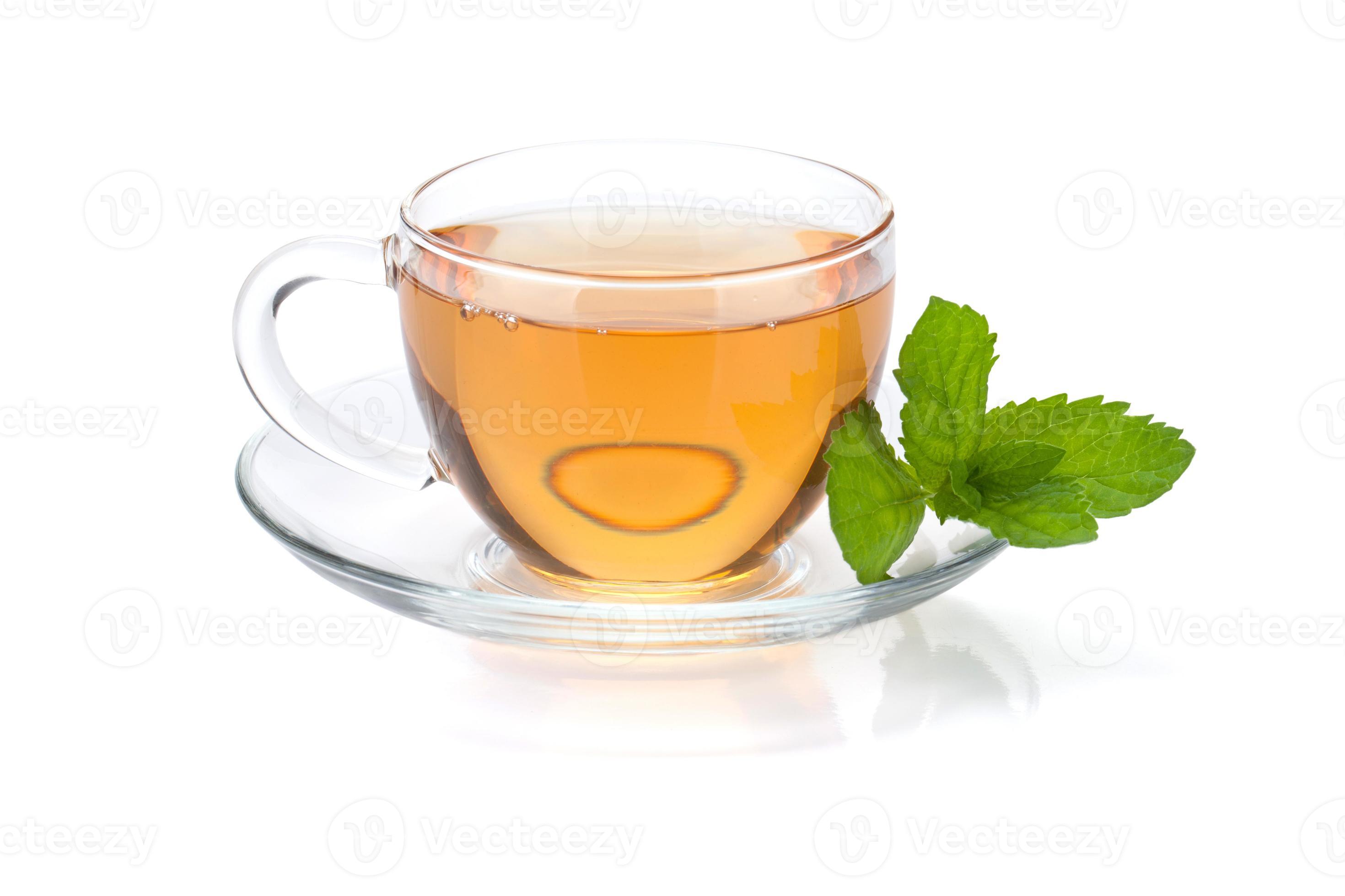 tasse de thé à la menthe photo