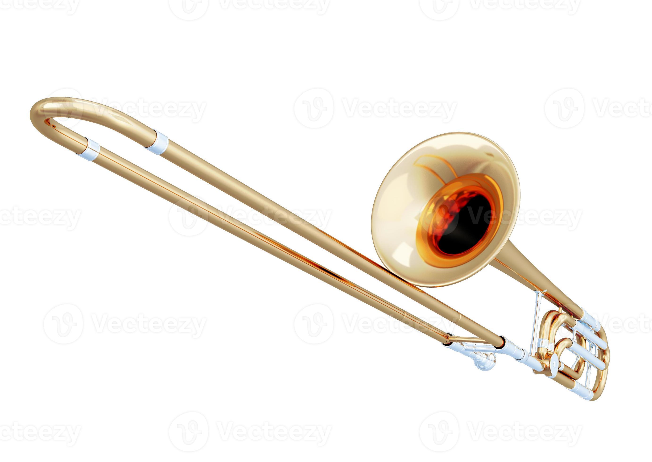gros plan de trombone photo