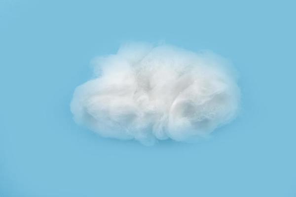 Nuage De Coton Blanc Avec Des Oeufs De Pâques Et Des Carottes Sur Fond  Bleu. Concept De Vacances De Printemps Minimal Image stock - Image du fond,  coloré: 214727759