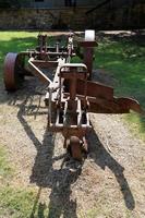 vieilles machines agricoles en israël. photo