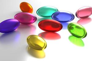pilules colorées photo