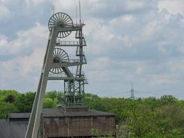 Ancienne mine de charbon dans la région de la Ruhr allemande photo