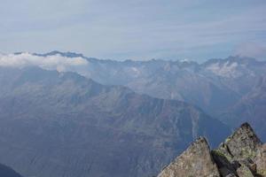 randonnée dans les alpes suisses photo