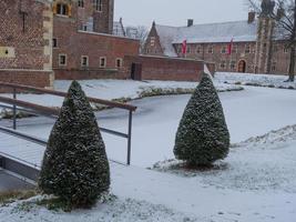 l'heure d'hiver dans un château allemand photo