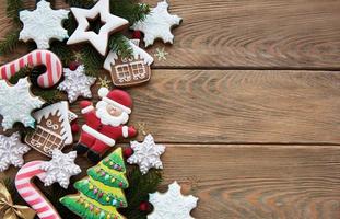 décoration de noël avec des biscuits photo