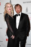 los angeles, jan 11 - janne tyldum, morten tyldum à la société weinstein netflix golden globes after party à beverly hilton adjacent le 11 janvier 2015 à beverly hills, ca photo