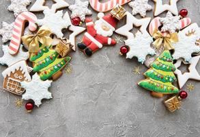 décoration de noël avec des biscuits photo