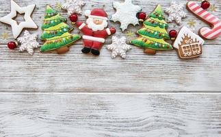 biscuits de pain d'épice maison de Noël photo
