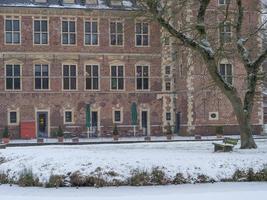 l'heure d'hiver dans un château allemand photo