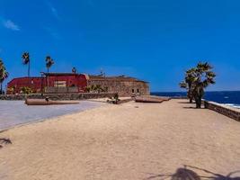 ile de goree pres de dakar au senegal photo