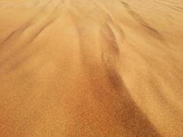 dunes de sable dans le désert photo