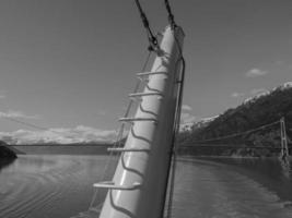 croisière dans le fjord en norvège photo