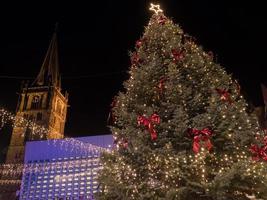 le temps de noël à ahaus en westphalie photo