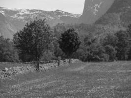 eidfjord et le hardangerfjord en norvège photo