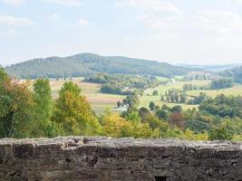 dans les basses montagnes de hesse photo