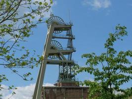 Ancienne mine de charbon dans la région de la Ruhr allemande photo