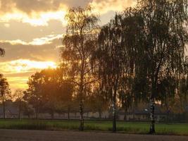 temps d'automne en westphalie photo