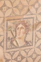 mosaïque dans les maisons mitoyennes, ville antique d'éphèse photo