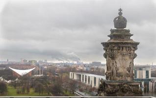 vue sur la ville de berlin, allemagne photo