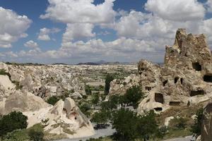 vue sur la cappadoce en turquie photo