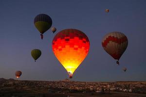 montgolfières photo