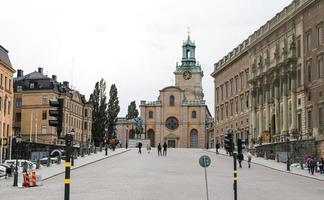 storkyrkan, cathédrale saint nicolas à stockholm, suède photo