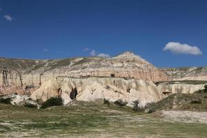 vue sur la cappadoce en turquie photo