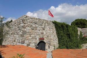 bâtiment dans le château de bodrum, turquie photo