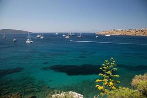 ville de bodrum en turquie photo