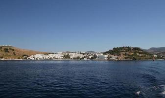 ville de bodrum en turquie photo