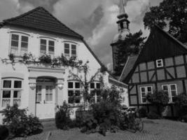 la ville de kappeln au bord de la rivière schlei photo