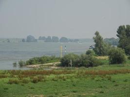 la ville de xanten et le rhin photo