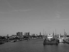 hambourg et l'elbe photo