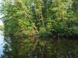 lac près de borken dans le muenster allemand photo