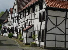 village de westerholt dans la région de la ruhr allemande photo