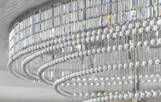 cristal de lustre moderne photo