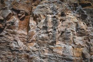 fond de texture de mur de roche en pierre photo