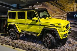 francfort - sept 2015 mercedes-benz g 500 présenté à iaa inte photo