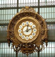 horloge au musée d'orsay. 2017. 15 octobre. Paris. La France photo