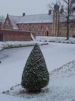 l'heure d'hiver dans un château allemand photo